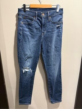 GAP True Skinny High Rise Dark Blue Jeans Size 28/6 Regular